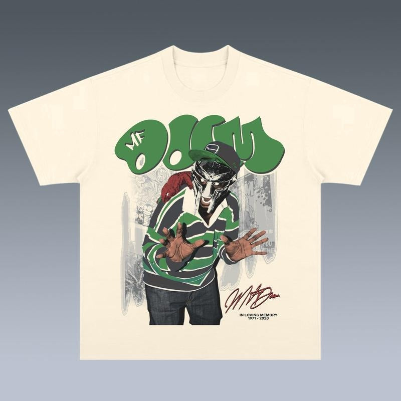 VINTAGE TEE | MF DOOM V2 , Free Shipping, tour 2024 shirt, Hiphop Shirt, Rapper Shirt