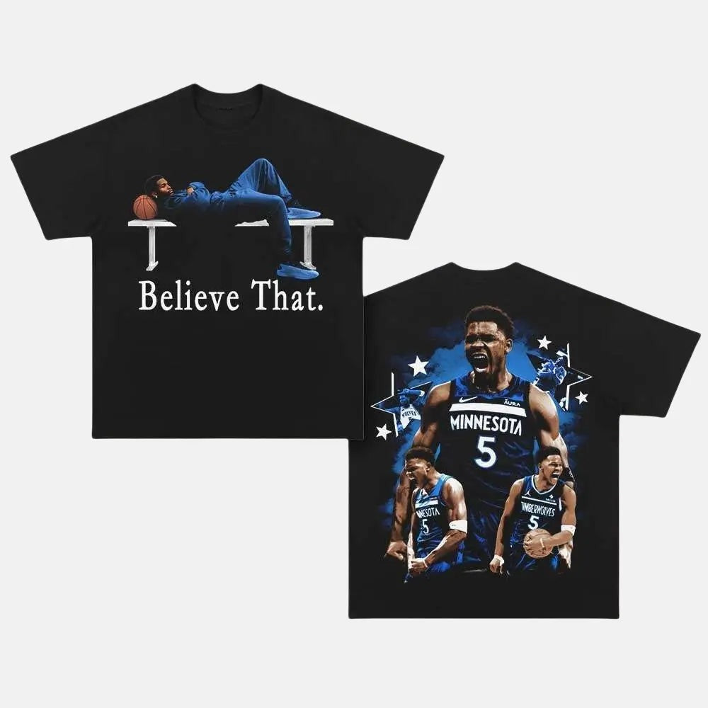 VINTAGE TEE  ANTHONY EDWARDS Style002