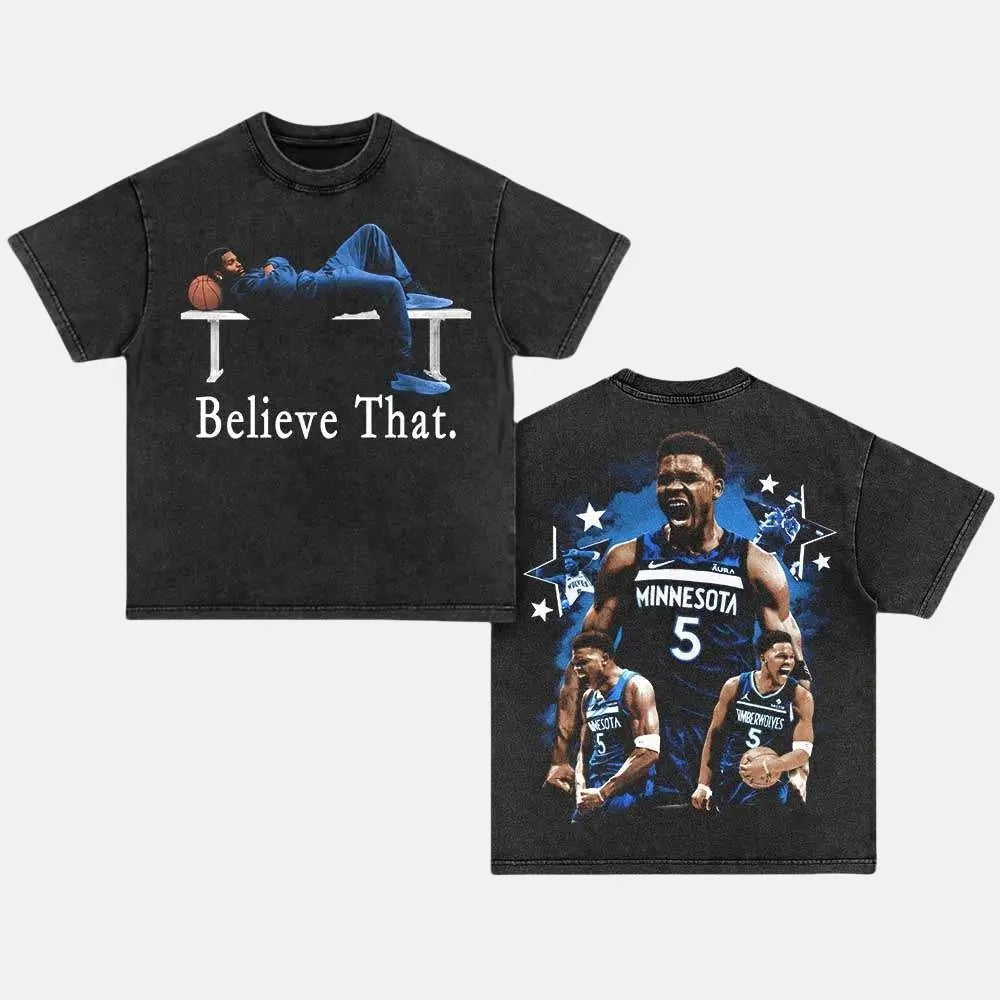 VINTAGE TEE  ANTHONY EDWARDS Style002