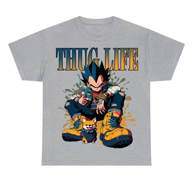 Veget3 Thuglife Sweatshirt Hoodie Shirt, Dr4gon b4ll Sweatshirt Hoodie Shirt, animee shirt style 001