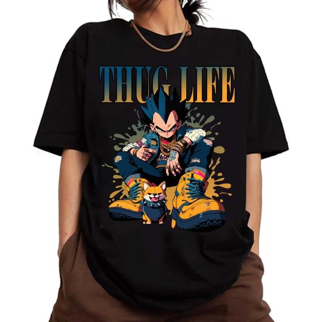 Veget3 Thuglife Sweatshirt Hoodie Shirt, Dr4gon b4ll Sweatshirt Hoodie Shirt, animee shirt style 001