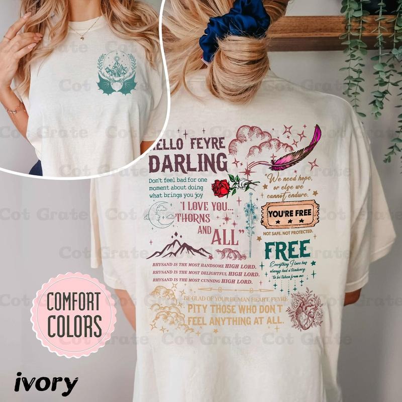 Velaris Sweatshirt - Night Court City of Starlight | ACOTAR Merch Inspired Cozy Sweater | Fantasy Book Lover Gift , Free Shipping,Unisex T-Shirt, Sweatshirt, Hoodie, Funny shirt, Retro Shirt, Vintage Shirt, Graphic tee