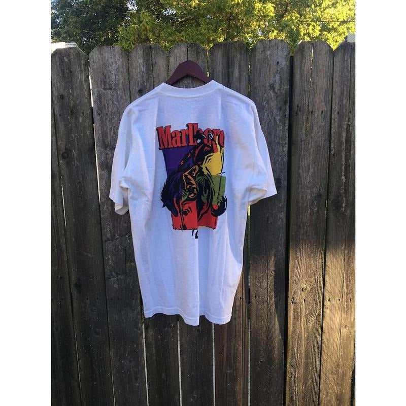 Vintage 1990's Marlboro Music Horse Riding Cowboy Rodeo  T-shirt, sweater  Hoodie
