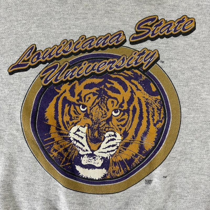 Vintage 1990s Louisiana State University Unisex t-shirt, sweatshirt, hoodie Classic Cotton Fabric Menswear