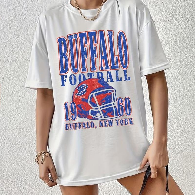 Vintage 90s Buffal0 Football Tshirt, Vintage Ny 1960, Game Day Apparel, Retro Football Tee, Favorite Team Shirt, Sunday Game Day Clothes, Gifts For Men Women, Men, Vintage Graphic For Men
