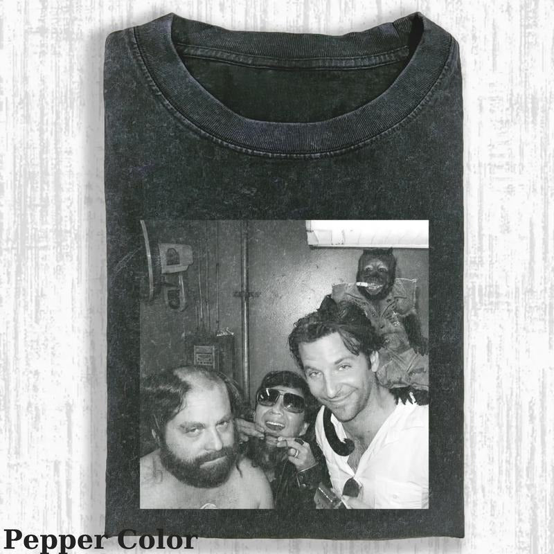 Vintage Alan Garner & Leslie Chow & Philip And Monkey T-Shirt, Funny The Hangover Movie Tshirt, Gift Fan Shirt, Top...