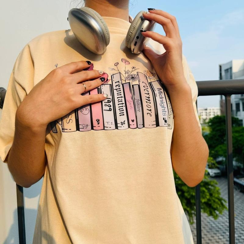 Vintage Album as Book Shirt, Pop Music Sweatshirt