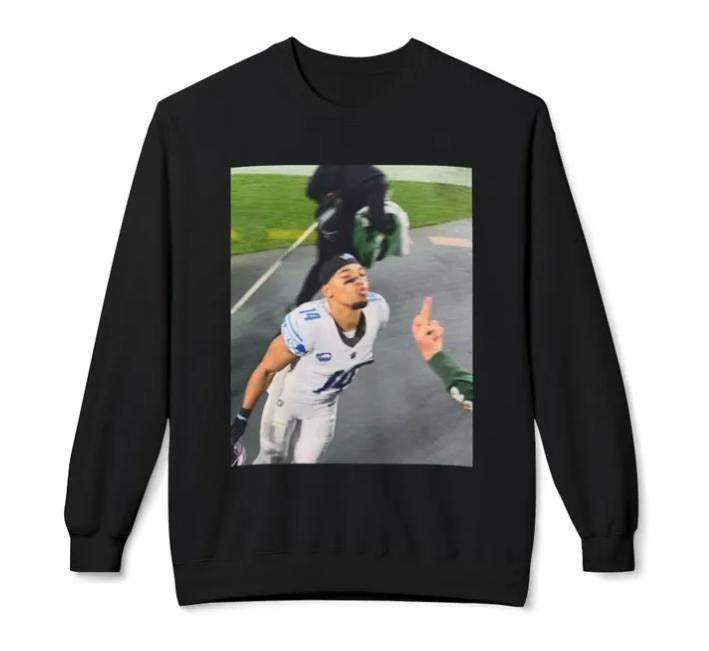 Vintage Amon-Ra St Brown Kiss Meme Unisex T-Shirt, #Lionss Fan Tee, Funny Football Graphic Shirt, Sweatshirt Top Underwear Streetwear