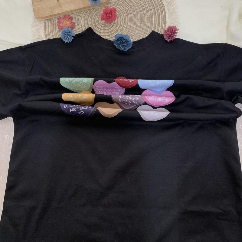 Vintage Anti Valentine Heart Conservations TshirtsSweatshirtHoodie Gifts for Valentine's 2025, Anti Valentine Lyrics Shirts