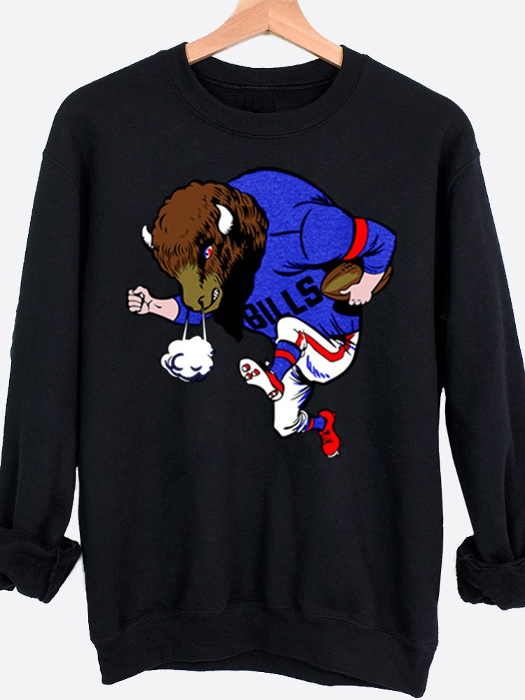 Vintage Bills Graphic Sweatshirt