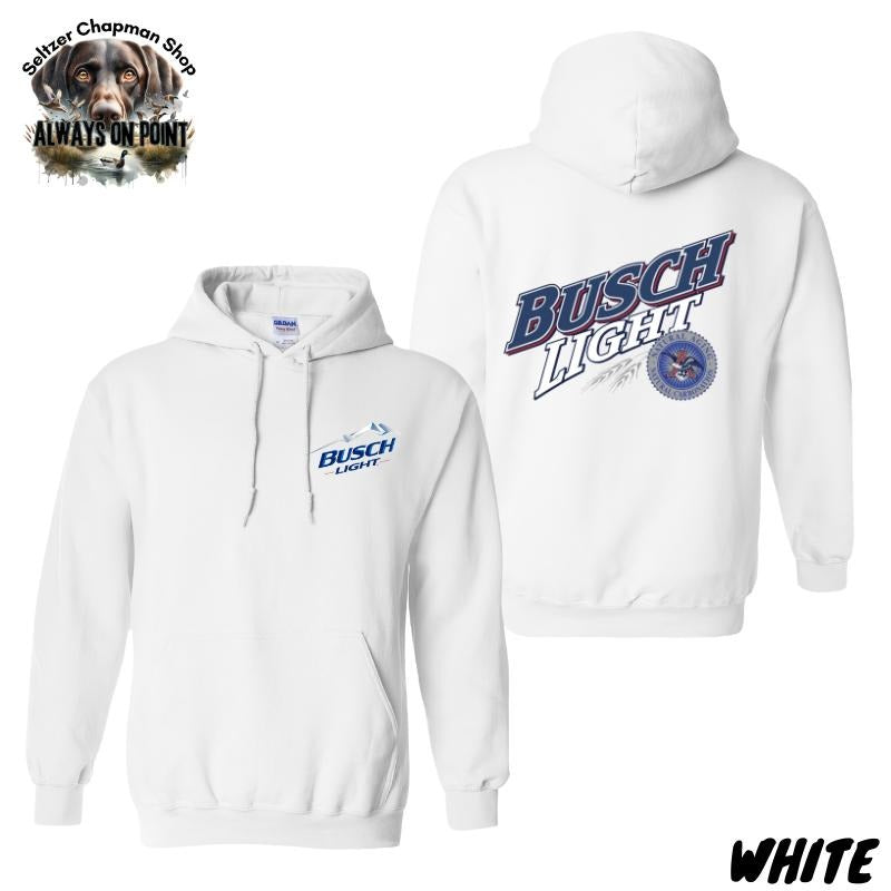 Vintage Busch Light Hoodie - 2 Sided Hoodie, Vintage Busch Light Hoodie For Men And Women, Vintage Busch Light Hoodie Trendy Hoodie, Team BDK Hoodie