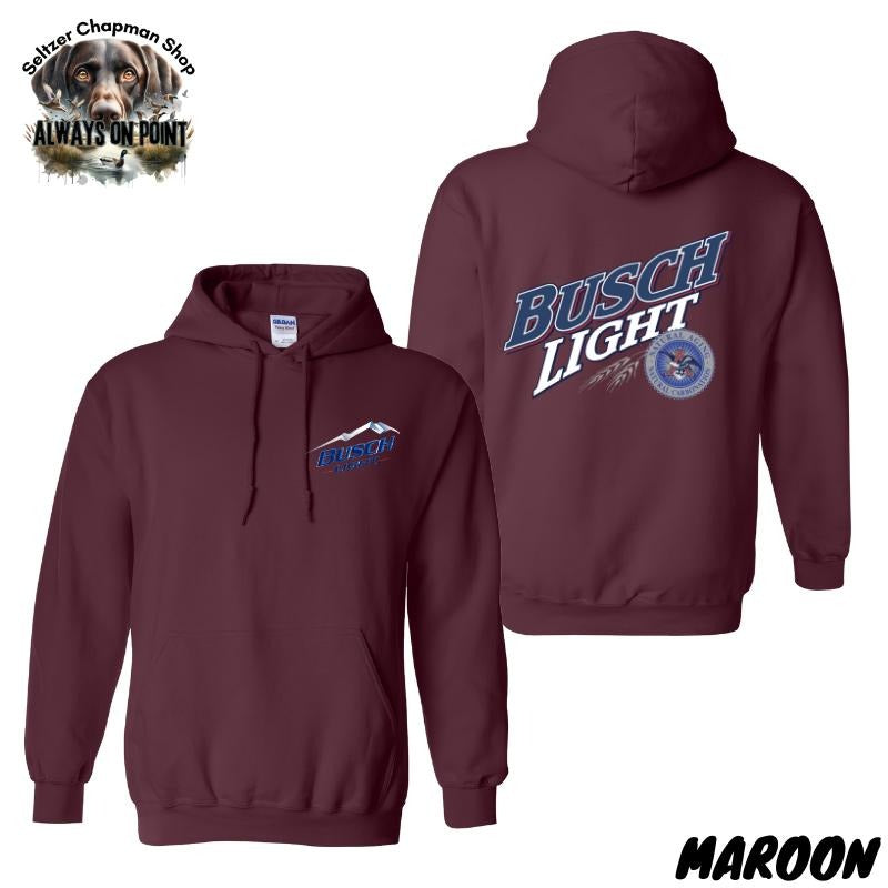 Vintage Busch Light Hoodie - 2 Sided Hoodie, Vintage Busch Light Hoodie For Men And Women, Vintage Busch Light Hoodie Trendy Hoodie, Team BDK Hoodie