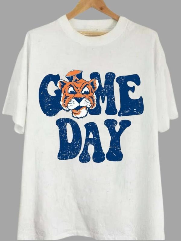 Vintage College Game Day All Teams NCAA Unisex T-Shirt, Classic Cotton Tee