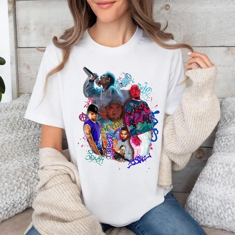 Vintage Colorful T-shirt Sweatshirt Hoodies style 001