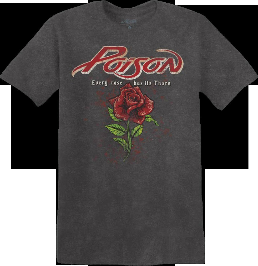 Vintage Every Rose Has Its Thorn Poison T-Shirt