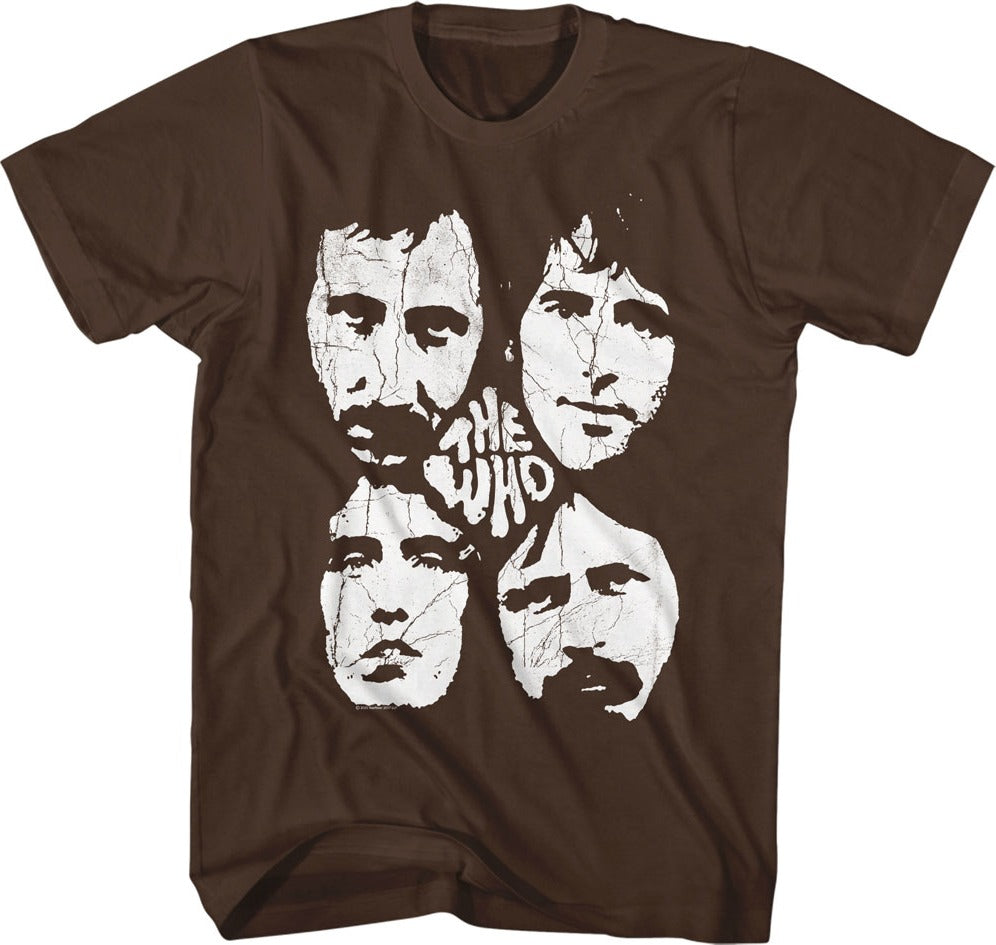 Vintage Faces The Who T-Shirt