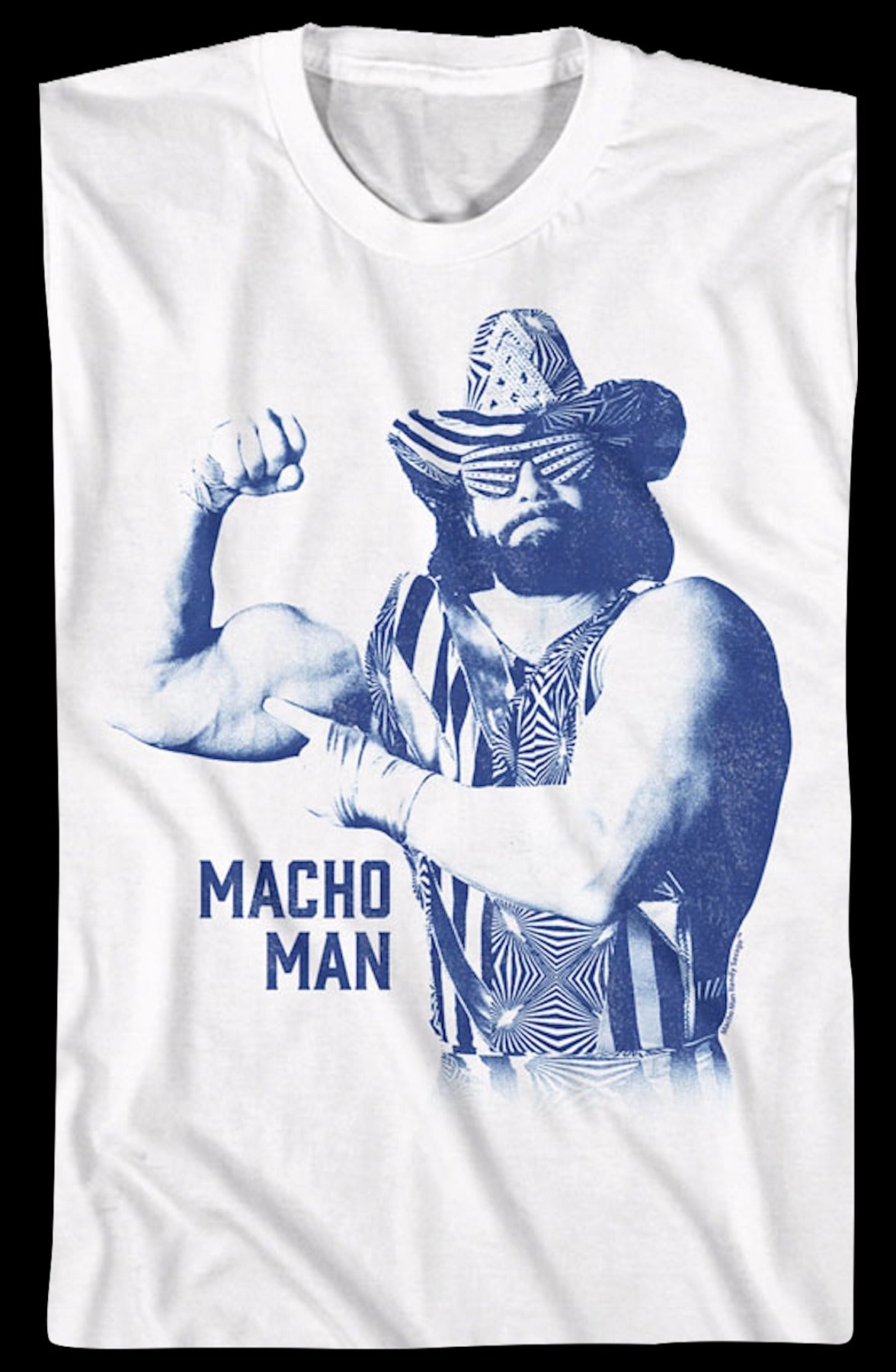 Vintage Flexing Macho Man Randy Savage T-Shirt