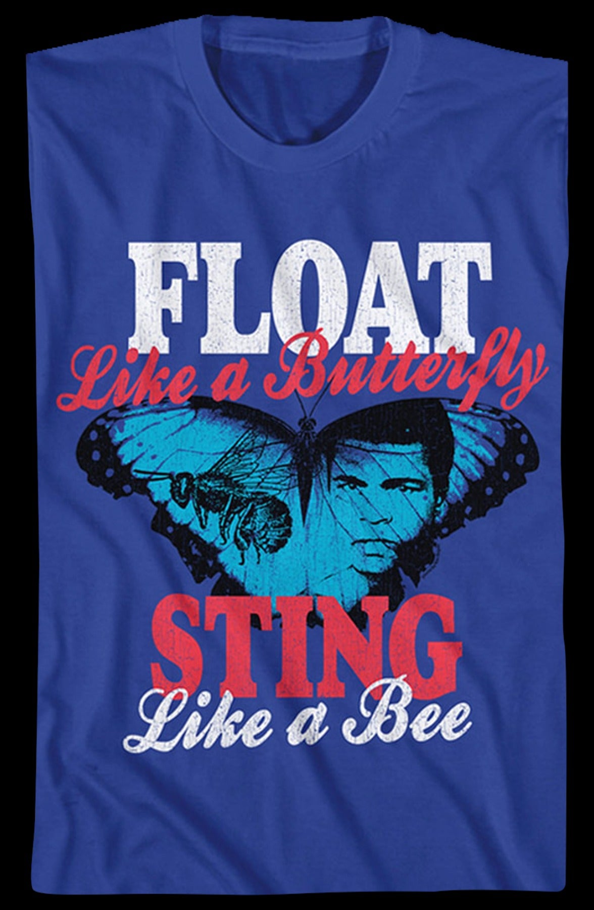 Vintage Float Like A Butterfly Sting Like A Bee Muhammad Ali T-Shirt