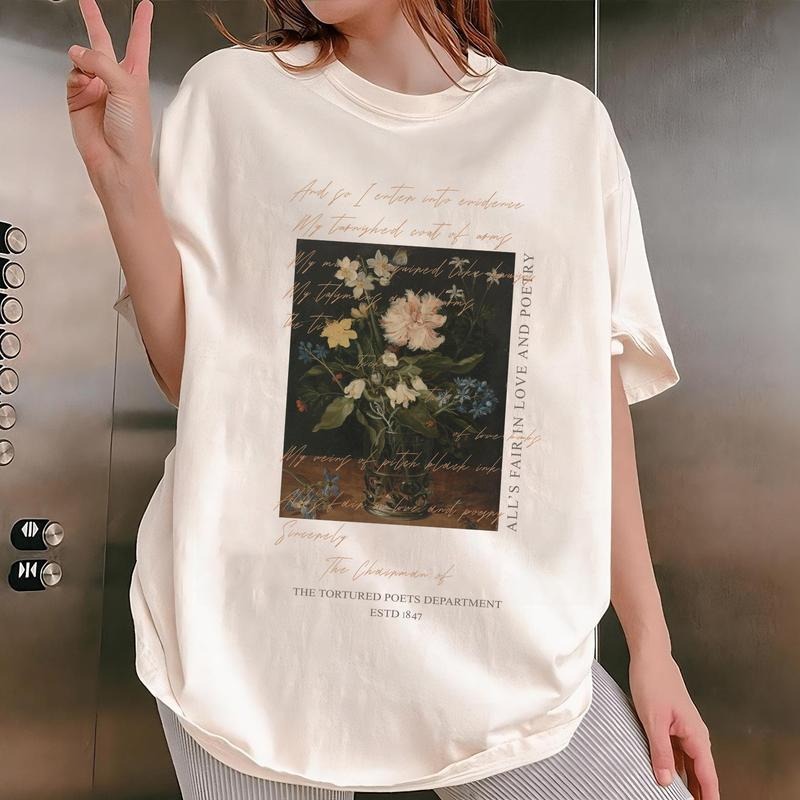 Vintage Flower Retro ShirtsSweatshirt Gift for Music Lover