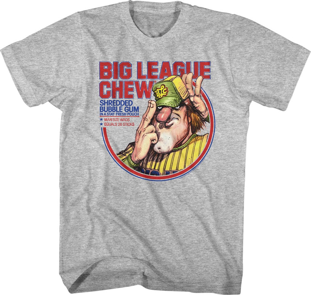 Vintage Gray Pitcher Big League Chew T-Shirt