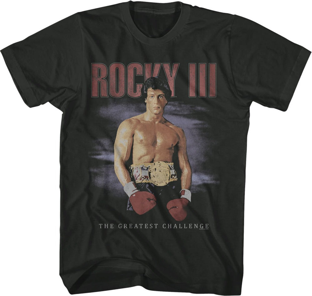 Vintage Greatest Challenge Rocky III T-Shirt