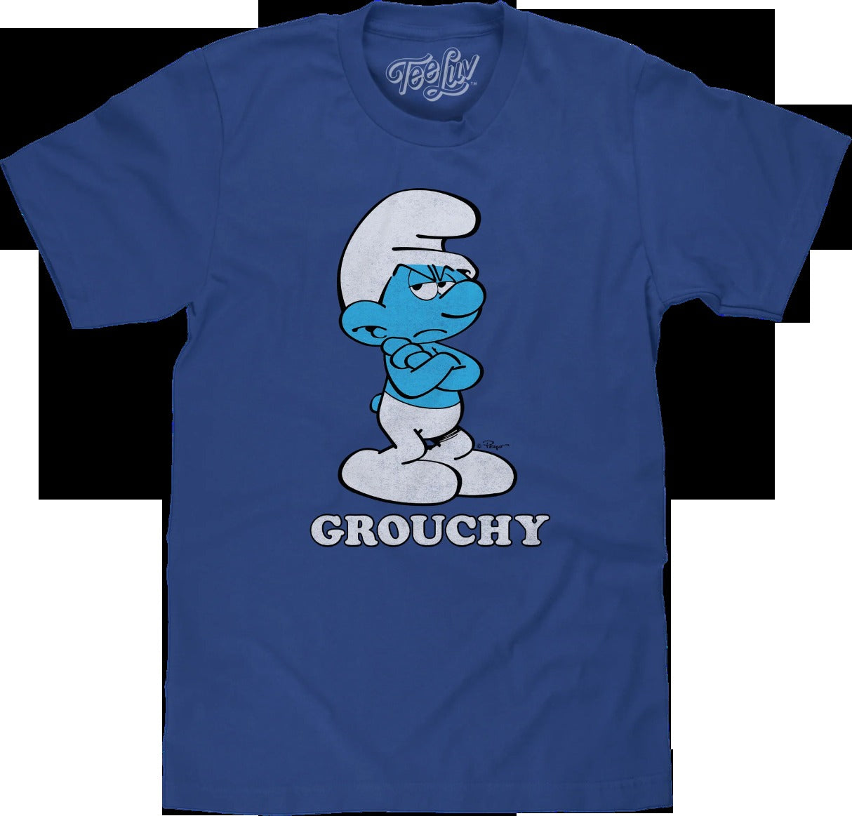 Vintage Grouchy Smurfs T-Shirt