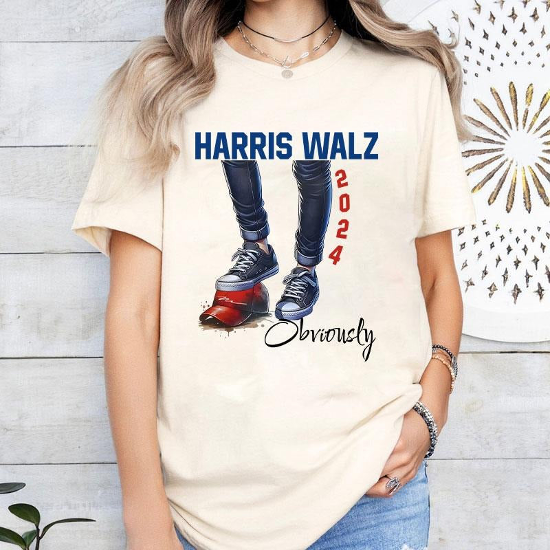 Vintage Harris Walz T Shirt,  Kamala Harris Shirt, Vote For Harris Shirt, Women Right Shirt