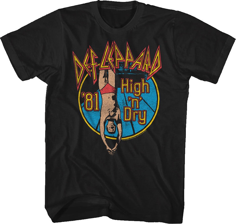Vintage High 'n' Dry '81 Def Leppard T-Shirt