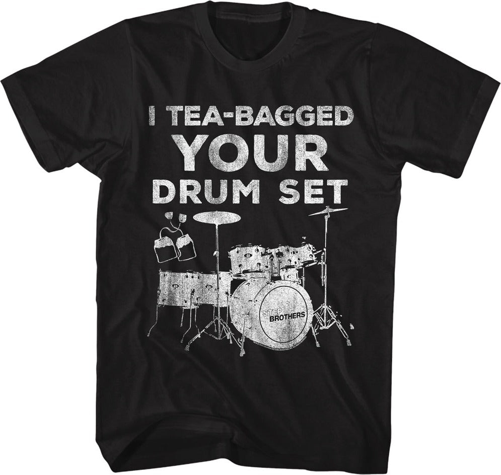 Vintage I Tea-Bagged Your Drum Set Step Brothers T-Shirt
