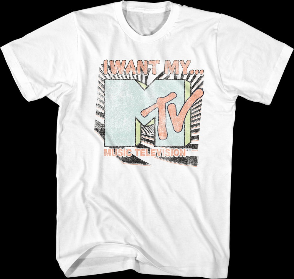 Vintage I Want My MTV Shirt