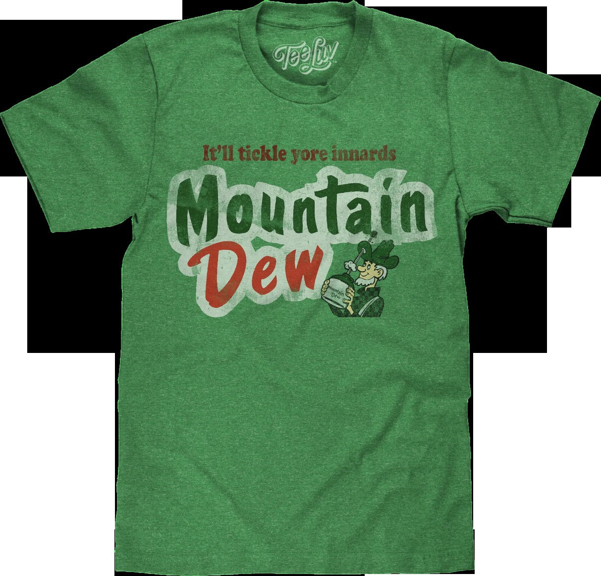 Vintage It'll Tickle Yore Innards Mountain Dew T-Shirt