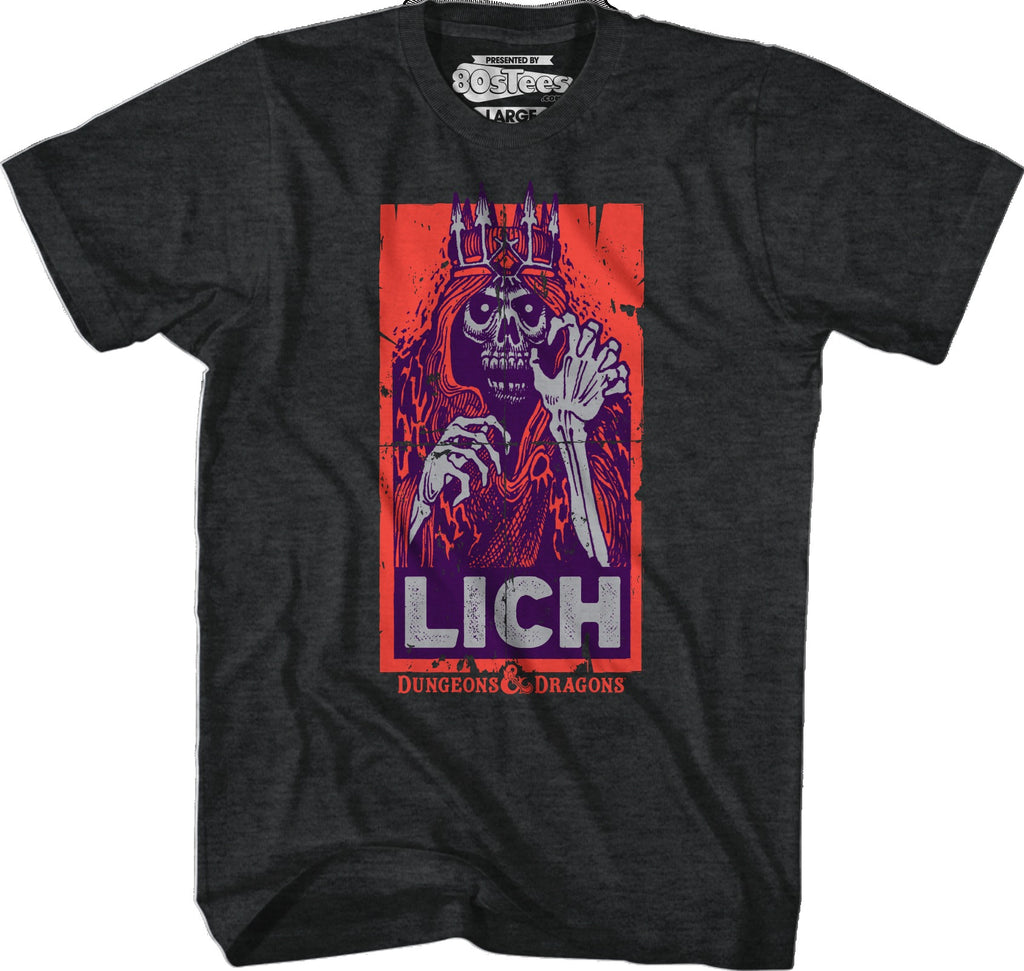 Vintage Lich Dungeons & Dragons T-Shirt