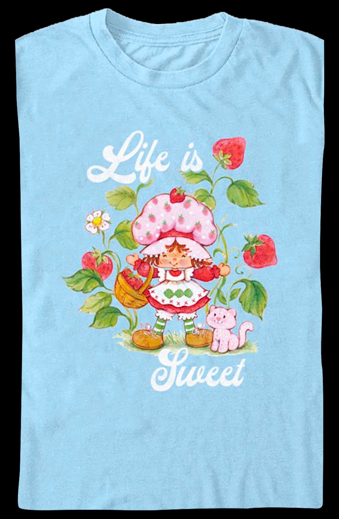 Vintage Life Is Sweet Strawberry Shortcake T-Shirt