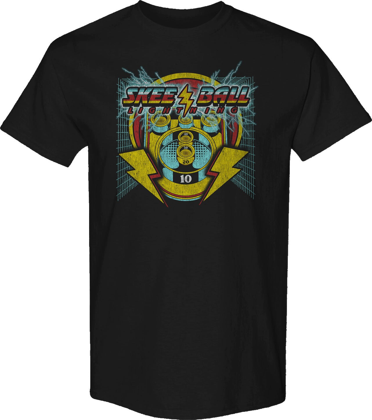 Vintage Lightning Skee-Ball T-Shirt
