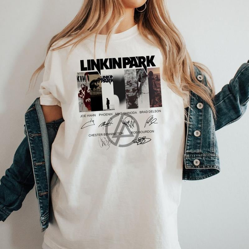Vintage Linkin Park T-shirt, Linkin Park Hoodie Linkin Park  Unisex Top Menswear Oversized style 004