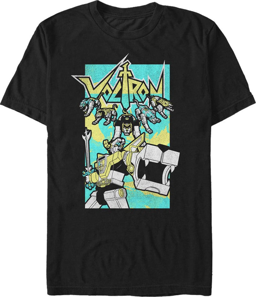 Vintage Lions & Robot Voltron T-Shirt