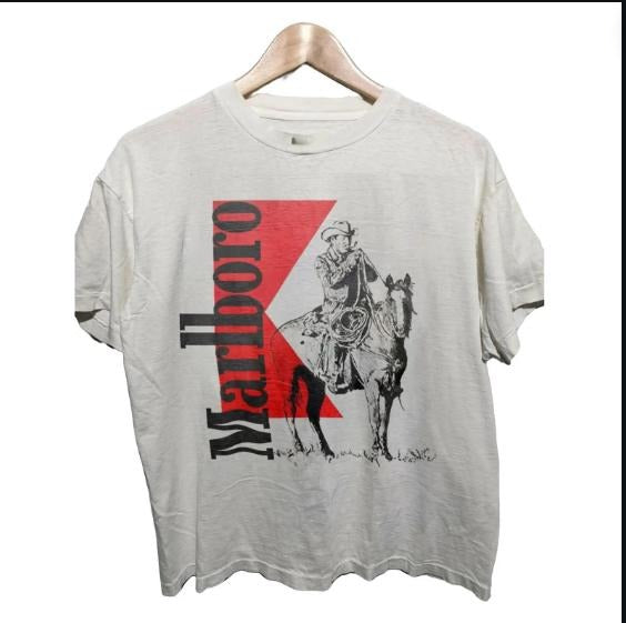 Vintage Marlboro Cowboy Wild West Shirt, Marlboro Shirt, Country Music Shirt, Cowboy Killer Shirt, Boho Shirt, Cowboy Rodeo Tshirt, Country Music Tee Gift Menswear Top