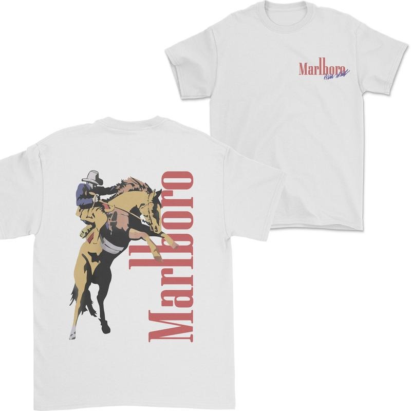 Vintage Marlboro Wild West Shirt, Cowboy Unisex Shirt, For Men, For Women