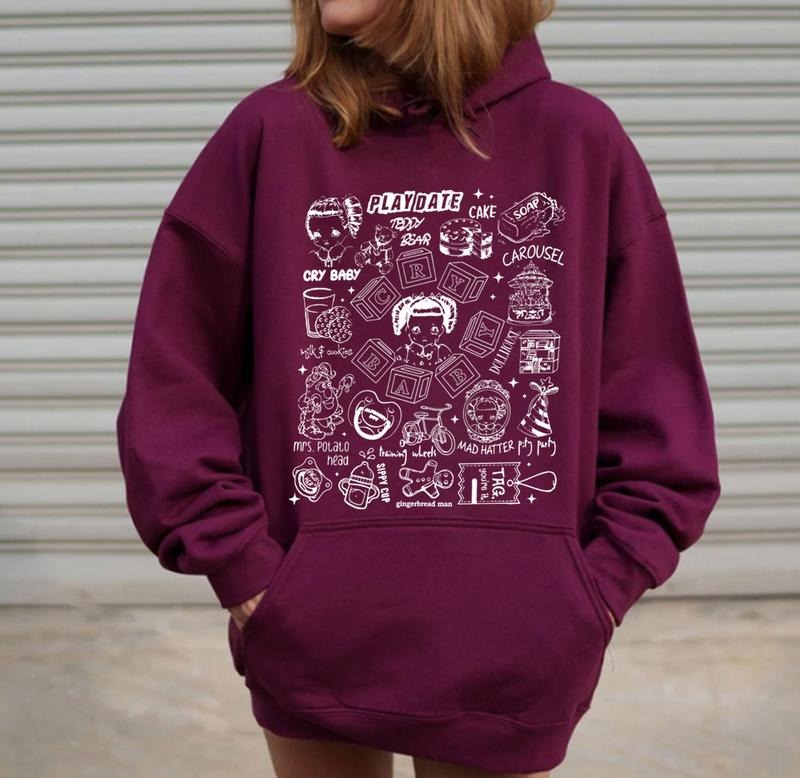 Vintage Melanie Martinez Cry baby T Shirt, Pop Music Sweatshirt