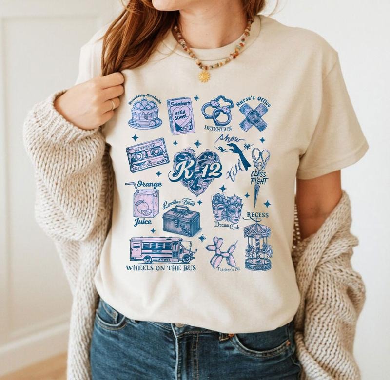 Vintage Melanie Martinez K-12 Album Song Shirt, Melanie Martinez Sweatshirt