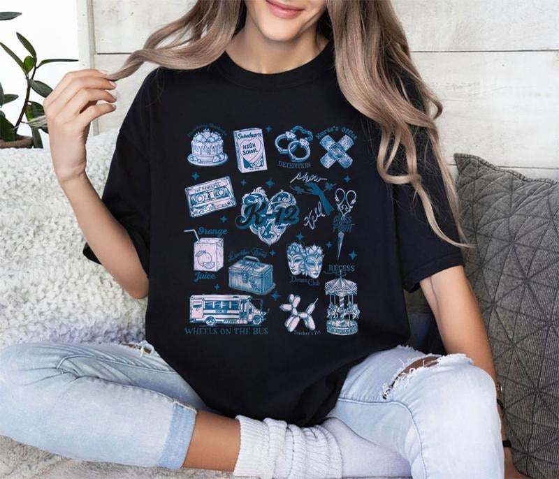 Vintage Melanie Martinez K-12 Album Song Shirt, Melanie Martinez Sweatshirt