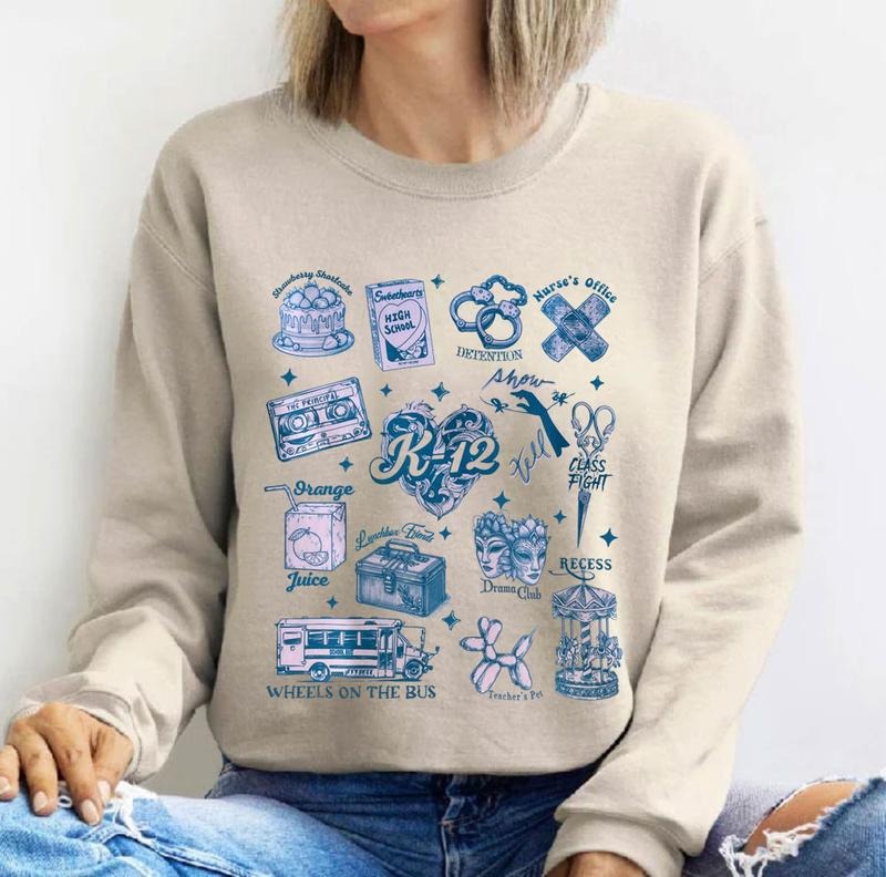 Vintage Melanie Martinez K-12 Album Song Shirt, Melanie Martinez Sweatshirt