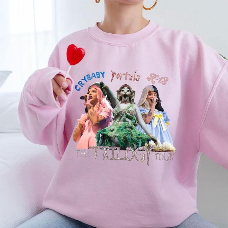 Vintage Melanie Martinez Trilogy Tour 2024 Sweatshirt