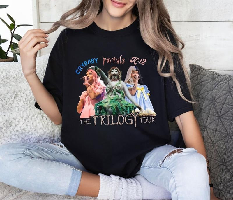 Vintage Melanie Martinez Trilogy Tour 2024 Sweatshirt