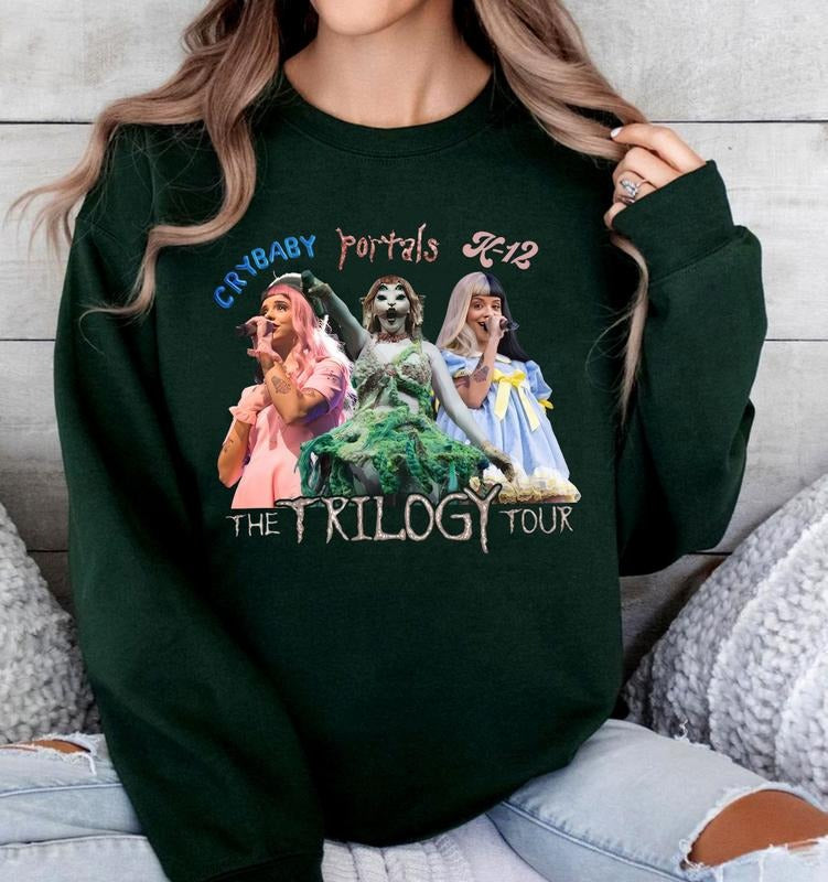 Vintage Melanie Martinez Trilogy Tour 2024 Sweatshirt
