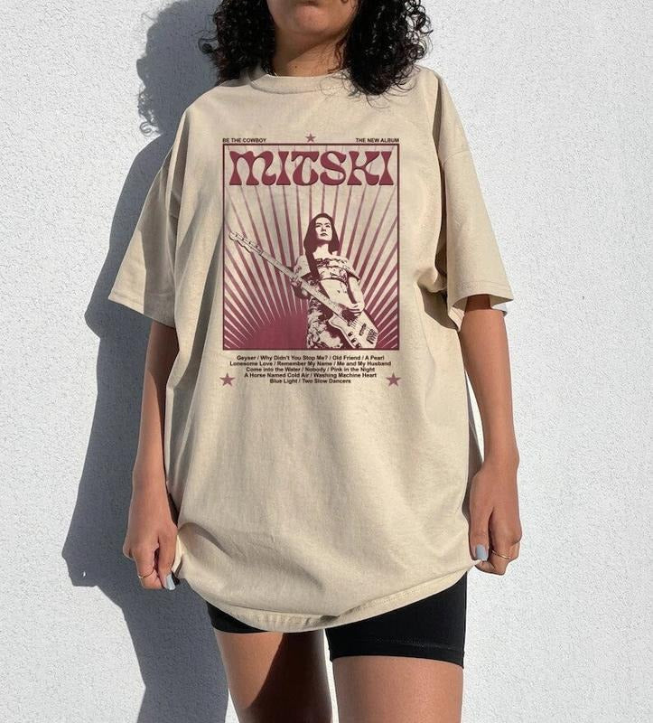 Vintage Mitski Shirt, Vintage Album Mitski Shirt, Mitski 90s Retro, Music Vintage Shirt, Mitski Mystery Shirt, Gift For Him Her