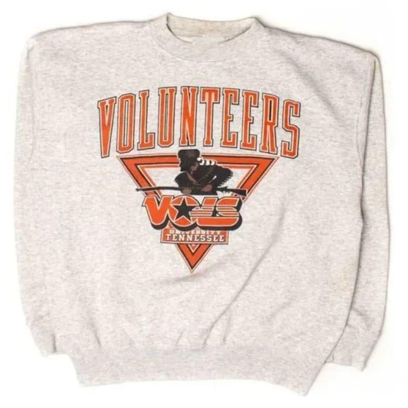 Vintage NCAA Tennessee Volunteers Logo Shirt, Tennessee Volunteers Shirt, Best Gift Ever, Gift For Fan, Sport Sweatshirt Hoodie
