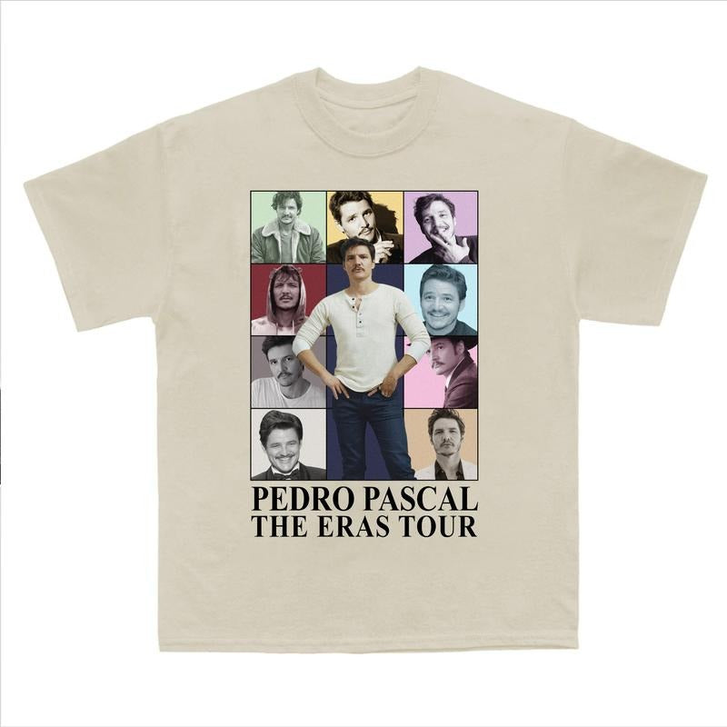Vintage Pedro Pascal Eras Tour , Pedro Pascal Tribute Celebrity Shirt, Actor PEDRO PASCAL Shirt,Sweatshirt Hoodie style 001