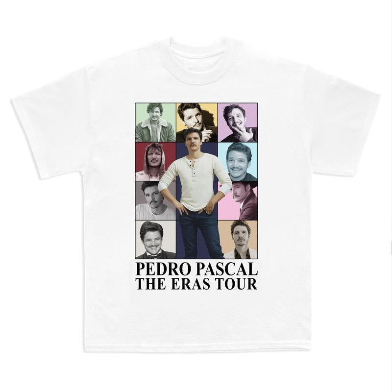 Vintage Pedro Pascal Eras Tour , Pedro Pascal Tribute Celebrity Shirt, Actor PEDRO PASCAL Shirt,Sweatshirt Hoodie style 001