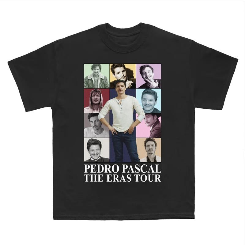 Vintage Pedro Pascal Eras Tour , Pedro Pascal Tribute Celebrity Shirt, Actor PEDRO PASCAL Shirt,Sweatshirt Hoodie style 001